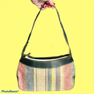 Preston & York Straw Shoulder Purse